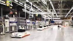 摩托車(chē)行業(yè)：摩托車(chē)整線裝配AGV項(xiàng)目